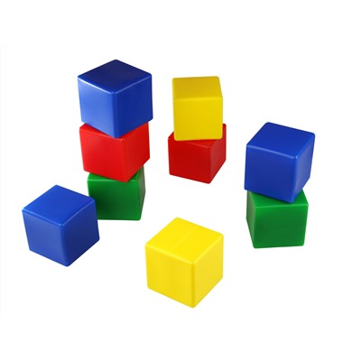 Набор кубиков, 9 штук
