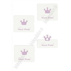 Карточки для украшений "Корона №1" (20 шт) SF-7700, фиолетовый
