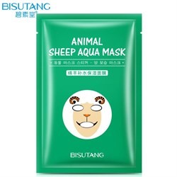 Тканевая маска  для лица Bisutang Animal Sheep Aqua Mask 25 ml