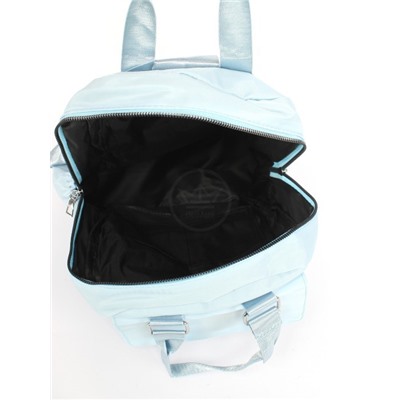 Рюкзак жен текстиль GF-6908,  1отд,  4внеш,  3внут/карм,  голубой 256303