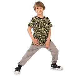Комплект детский (футболка, брюки) КМФ, Серый