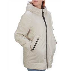 GWC21028P MILK Куртка демисезонная женская (100 гр. синтепон) PURELIFE размеры 48-50-52-54-56-58