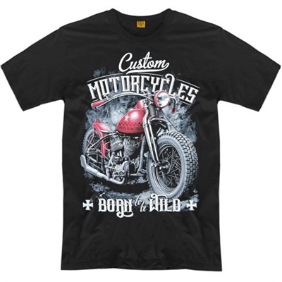 Футболка "Custom Motorcycles"