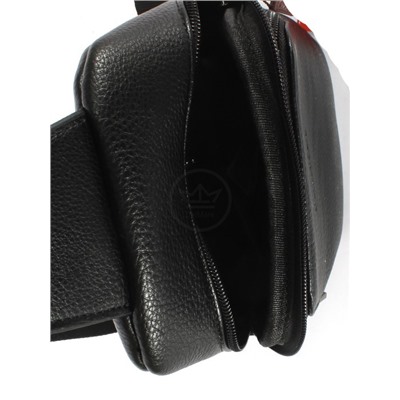 Рюкзак (сумка)  Cantlor-G 664-5,   (однолямочный),  1отд, 1внеш+2 внут.карм,  черный 254179