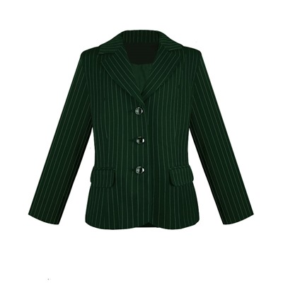 Зеленый пиджак для девочки 18976-ПСДШ15