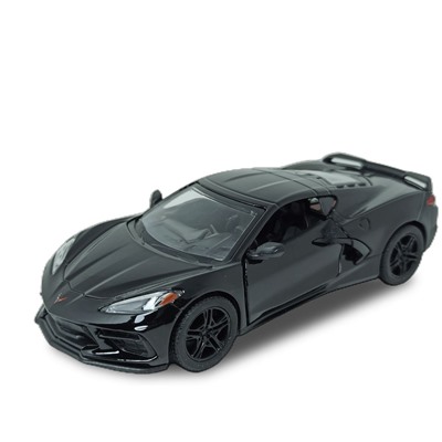 Kinsmart. Модель арт.КТ5432/4 "Corvette 2021" 1:36 (черная) инерц.