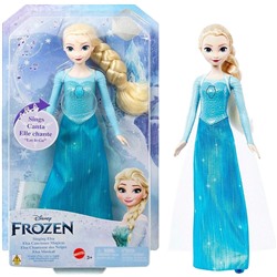 Mattel. Кукла "Disney Frozen: Эльза" (поет песню) арт.HLW55