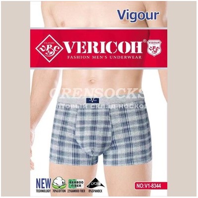 VERICOH МУЖСКИЕ ТРУСЫ БОКСЕРЫ ХЛОПОК 70%, РАЗМЕРЫ 50,52,54,56 (XL,2XL,3XL,4XL) ПО 2 ШТ. НА КАЖДЫЙ РАЗМЕР АССОРТИ ОТЛИЧНОГО КАЧЕСТВА 8344B