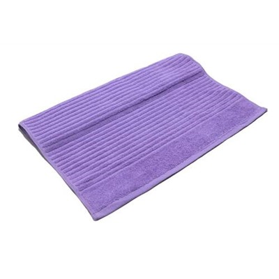 Полотенце махровое для ног Антей 650гр/м2 Он и Она, светло-фиолетовый