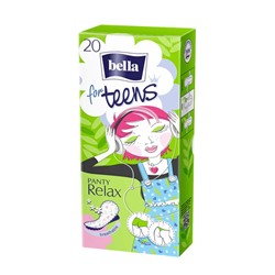 BELLA  Panty For teens Ultra Relax Deo (4к.) 30шт (зеленые)