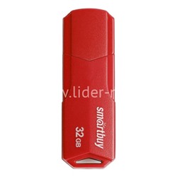 USB Flash  32GB SmartBuy CLUE красный 2.0