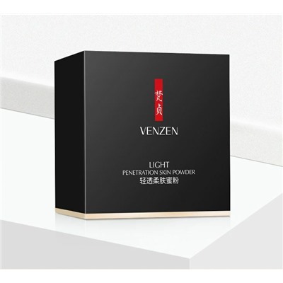 VENZEN, Рассыпчатая, полупрозрачная, матирующая пудра, Light Penetration Skin Powder 8,5гр.