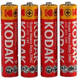 Батарейка  Kodak Heavy Duty R03 (мизинчик) 4шт.