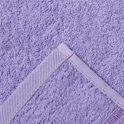 Полотенце махровое Афина 430гр/м2 Он и Она-, светло-фиолетовый