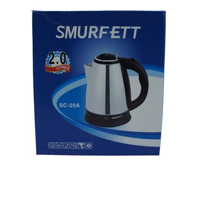 Чайник электрический SMURFETT 2л 1500W нерж.сталь
