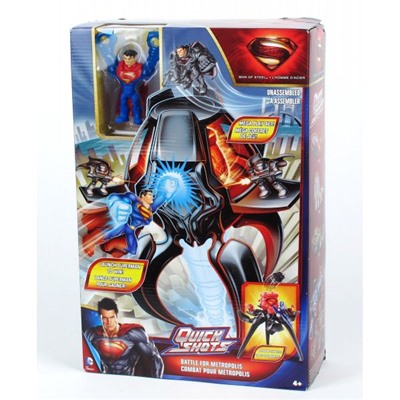 Mattel. Superman: Man of steel "3 фигурки" арт.Y0821