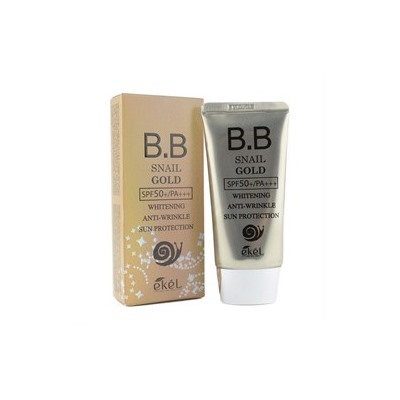 BB Cream Ekel Whitening Anti-Wrinkle Sun Protection Gold Snail SPF50+ PA+++