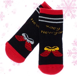 МАХРОВЫЕ праздничные носки "Новогодние мотивы"
