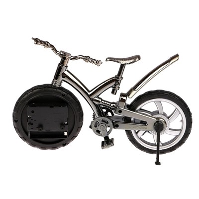 Будильник "Велосипед", дискретный ход, 12 х 22 см, d=6.5 см, микс