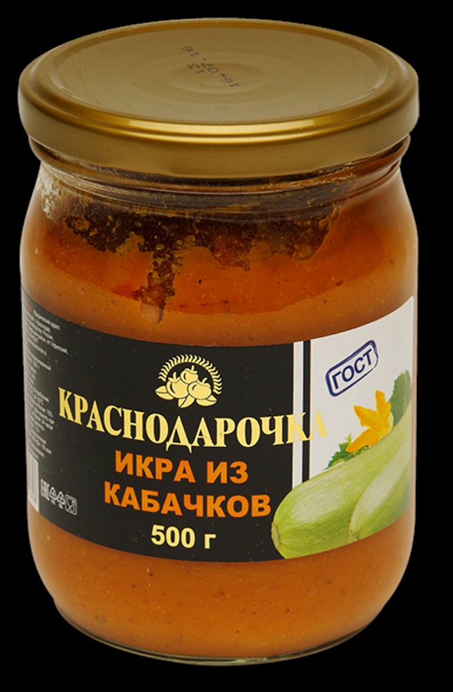 Икра овощная из кабачков гост