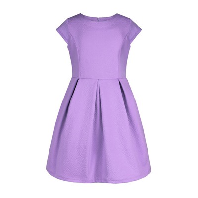 Фиолетовое платье для девочки 78348-ДЛ18