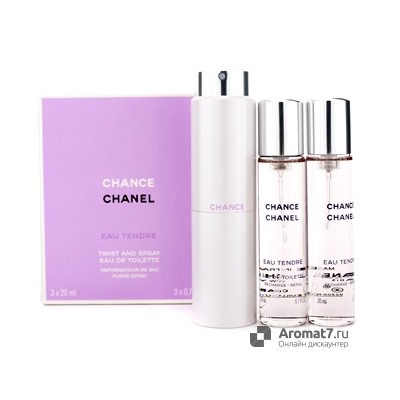 Chanel - Chance eau Tendre. W-3x20