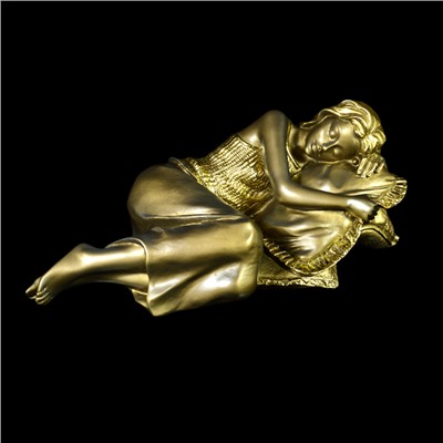 Скульптура из полистоуна под бронзу "Грезы" 325*155*125мм