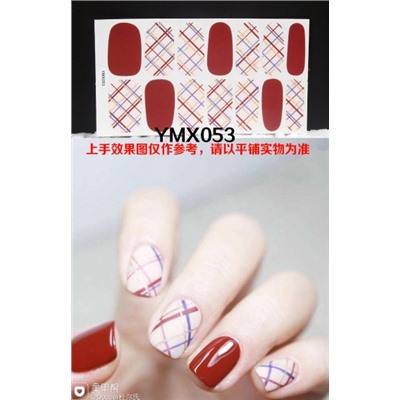 Наклейки для ногтей YMX0-1 Заказ от 3-х шт