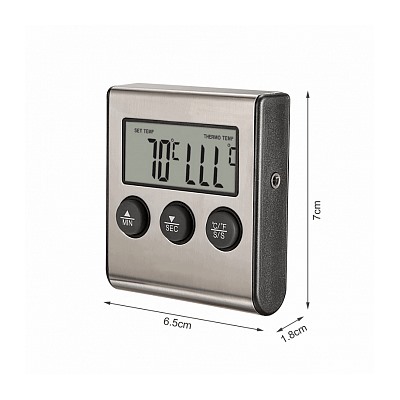 Термометр электронный выносной с термощупом