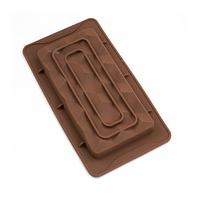 Форма силиконовая для шоколада "Гексагон" 19*10см