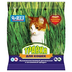 Травка для кошек смесь злаковых пакет, 30г  АГ