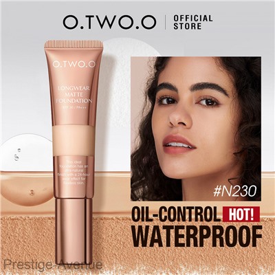 Консилер O.TWO.O Long Wear Matte Finish Liquid Foundation SC059 - #230