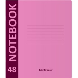 Тетрадь  48л клетка пластиковая обложка "Neon" розовая 46938 Erich Krause