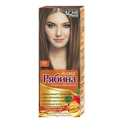 Крем-краска  для волос Экми-Колор Рябина Avena №670 Ольха