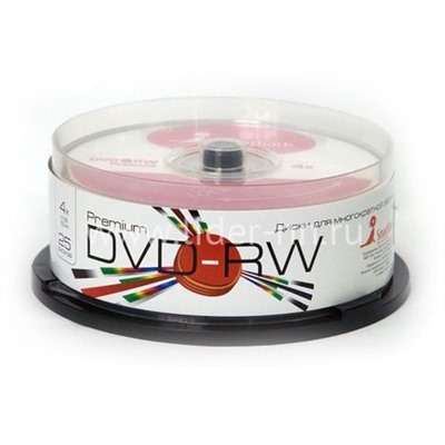 Диск Smart Track DVD-RW 4.7GB 4x CB-25/250/25шт.