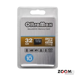 Карта памяти MicroSD 32GB OltraMax К10