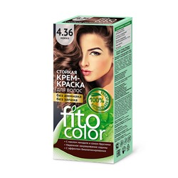Стойкая крем-краска для волос серии Fitocolor, тон 4.36 мокко 115мл