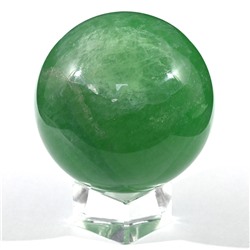 Шар из зеленого флюорита 64мм