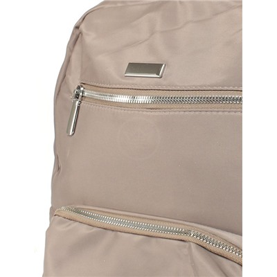 Рюкзак жен текстиль GF-6906,  1отд,  5внеш,  2внут/карм,  бежевый 256278