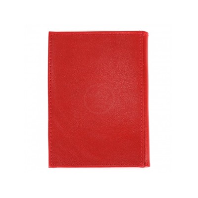Обложка для авто+паспорт Premier-О-78 натуральная кожа красный ладья (35)  202065