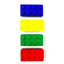 Игрушка Лего мягкое 4 шт.8*10 см.