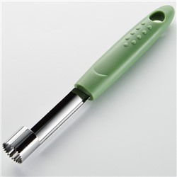 Нож для удаления сердцевины с ручкой из пластика BE-5297 зеленый