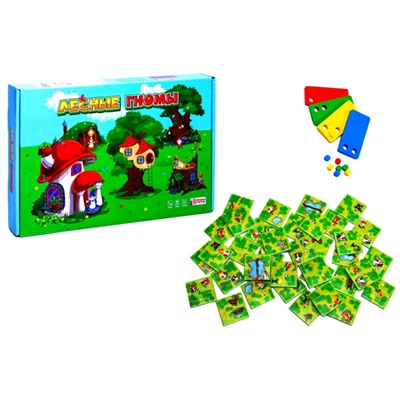 Ракета. Игра- стратегия для детей "Лесные гномы" арт.Р3876