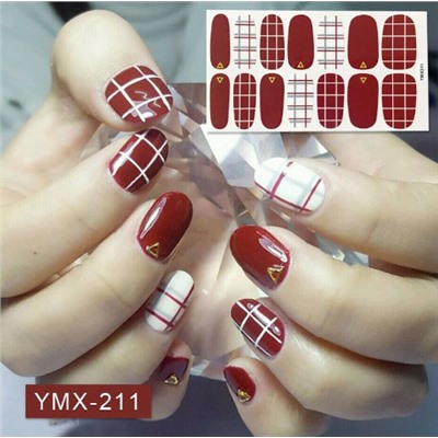 Наклейки для ногтей YMX2-7 Заказ от 3-х шт