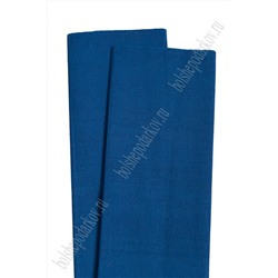 Крепированная бумага 50 см*2 м (10 листов) SF-2167, синий №550 УЦЕНКА