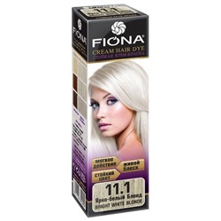 FIONA Стойкая крем-краска д/волос 11.1 Ярко-белый блонд