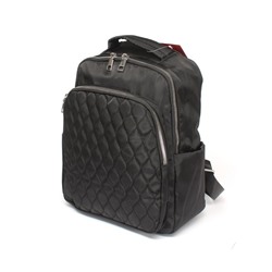 Рюкзак жен текстиль Migo-2068,  1отд,  3внут+4внеш/ карм.,  черный 256165