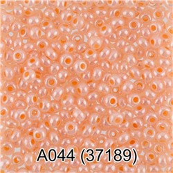 Бисер круглый 1 10/0 2.3 мм 5 г 1-й сорт A044 персиковый (37189) Gamma