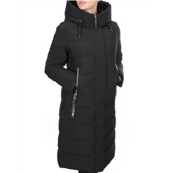 2189 BLACK Пальто зимнее женское OLAYEETE (200 гр. холлофайбера) размер 42