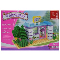 Конструктор Fairy Land 110дет. Домик 22*14cм / коробка 24413